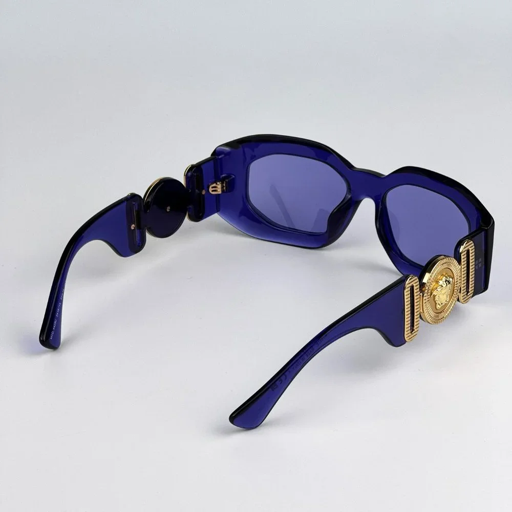 Versace VE4425U MAXI MEDUSA BIGGIE 54191A Sunglasses Purple Transparent Unisex